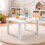 Square Side Table Small Coffee Table Bedside End Table Living Room Furniture 2