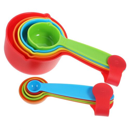Set di misurini e cucchiai dosatori in PP 2