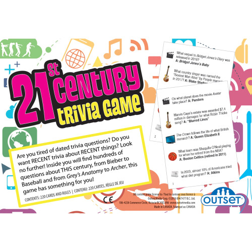 21st Century Trivia Game 2
