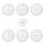 4Ensembles Planche Tressage Rond Mousse Avec Épingles Pour Loisirs 2