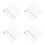 80Pièces Mèches De Coton Pour Bougies Kit DIY Cire Durable Multi 8