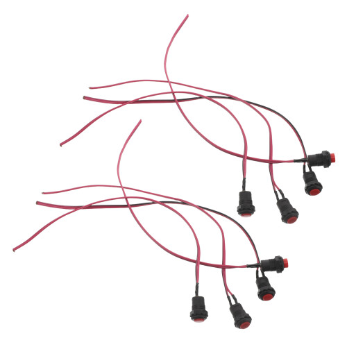 40Pièces Bouton Démarrage Multi Couleur Plastique+alliage Durable 2