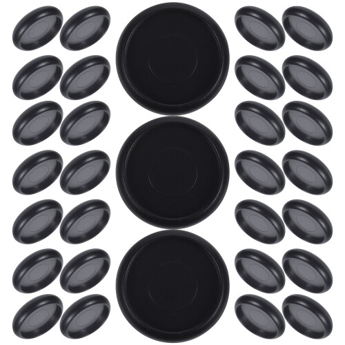 132Pièces Disques D'assemblage Plastique ABS Noir Pour Étudiants 1