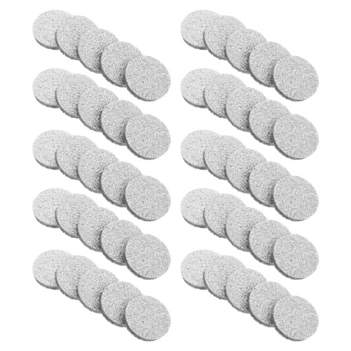 100Pièces Tampons Diffuseur Coton Fibre Argentés Pour Parfums 2