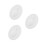 3Pièces Kit Plâtre Pour Magnets Mini Vases Blancs Décoration 7