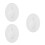 3Pièces Kit Plâtre Pour Magnets Mini Vases Blancs Décoration 8