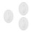 3Pièces Kit Plâtre Pour Magnets Mini Vases Blancs Décoration 9