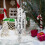 Glass Nutcracker Figurine 34 cm Silver 3