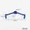 Motorcycle Gear Gear Shift Lever Blue 1Pack 8