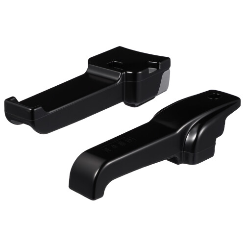 2Sets Pressure Cooker Handle Grip Black Heat-Resistant Pot Accessory 2