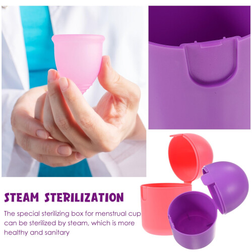 Caixa esterilizadora a vapor para copo menstrual 2