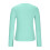 Damhöst Slim Fit Rundringad Långärmad Basic Toppar - Plus Size Vänlig Enfärgad Stretchig Höstblus S-2XL 4