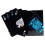 Waterproof PVC Playing Cards Black 54pcs 2