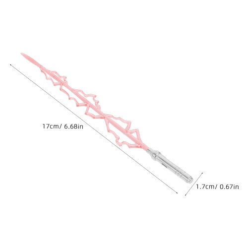 Accessoire Sabre Figurine Rose Plastique Décor Épée 2