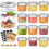 4 oz Mini Mason Jars with Lids, 12-Pack 1