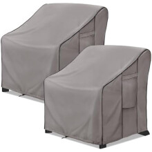 Waterdichte hoes voor tuinstoelen (32"B x 37"D x 36"H, 420D)
