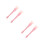 4Pièces Brosse Silicone Rose Douce Pour Masques Et 6