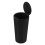 4Pcs Black Car Trash Can Cup Holder with Waterproof Dual Compartments 2
