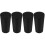 4Pcs Black Car Trash Can Cup Holder with Waterproof Dual Compartments 6