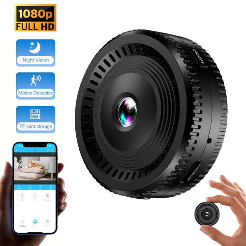 Κάμερα ασφαλείας WiFi 1080P HD με ανίχνευση κίνησης ευρείας γωνίας