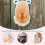 1Pc Boys Standing Potty Green Cartoon Pattern PP Pee Trainer 4