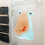 1Pc Boys Standing Potty Green Cartoon Pattern PP Pee Trainer 5