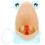 1Pc Boys Standing Potty Green Cartoon Pattern PP Pee Trainer 7