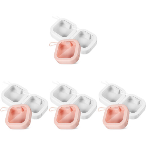 12Pcs Plastic Denture Boxes Multi-Functional Travel Storage Cases 1