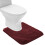 Non-Slip Bath Rug 16x24 in Blush Microfiber Shag 1