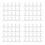 200Pièces Porte-Cadres Transparent ABS Support Tabletop Stable Compact 5