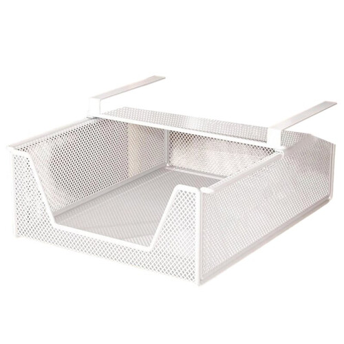 Wardrobe Pull-Out Partition Drawer-Type Underwear Rack Layered Clothes Storage Clothes Hanging Basket Without Punching