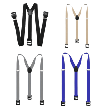 GASTROPOD Men's Adjustable Elastic Suspenders 4 Pack