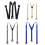 GASTROPOD Men's Adjustable Elastic Suspenders 4 Pack 1