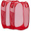 Collapsible Mesh Hamper with Wide Opening & Side Pocket 1