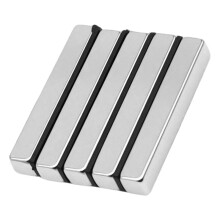 Refrigerator Magnet, Suitable for DIY Office Whiteboards, Workshop Tools, Etc., Dimensions: 60x10x10mm 5pcs