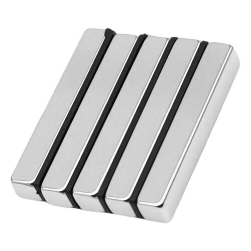 Refrigerator Magnet, Suitable for DIY Office Whiteboards, Workshop Tools, Etc., Dimensions: 60x10x10mm 5pcs