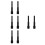8St Duurzame Boltextractor Set Voor Gestript Wielmoer Montages 4
