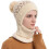 Damen-Wintermütze und Schal-Set 1