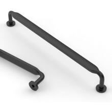 Mattschwarze Schrankgriffe, 10er-Packung, 12,7 cm