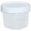 6.8 oz Reusable Plastic Food Containers with Twist Lids 1