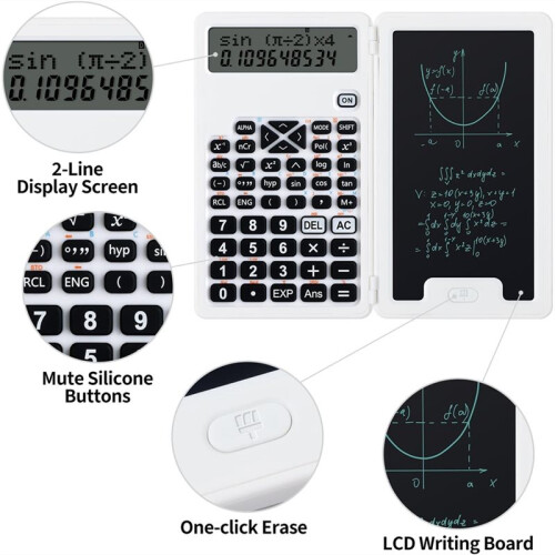 Scientific Calculators for Students, Desktop Calculators, 240 Computing Functions,for Middle High School Students B 2