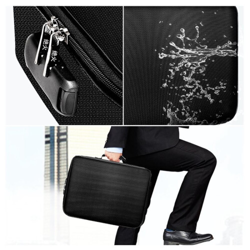 Fireproof Document Storage Bag, Multi-Layered, Large-Capacity, Multi-Functional Box for Home Use and Certificate