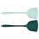 FRCOLOR Silicone Cooking Spatula Set – 2pcs, 1