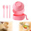 Microwave Ramen Bowl Set with Drain Basket & Chopsticks 1