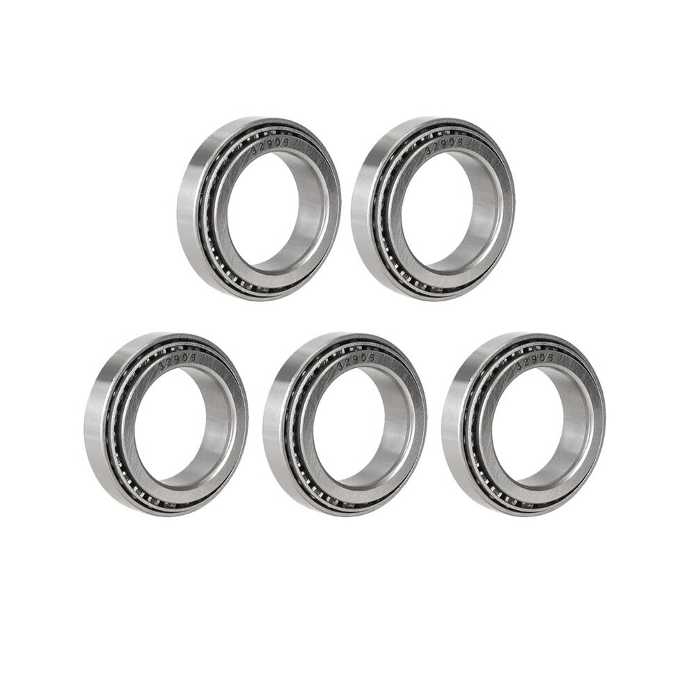 5Pcs Tapered Roller Bearings Wheel Bearings 32906 Bore Tapered Bearing 4713836745538