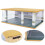 DENEST 1:24 Car Garage Display Box with LED Light 1