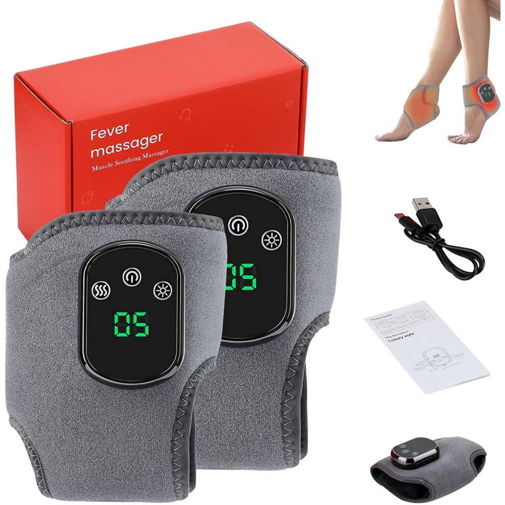 Heated Foot Massager with Vibration and Heat Settings