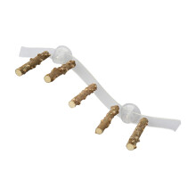Menolana wooden suction cup perch ladder for hummingbirds