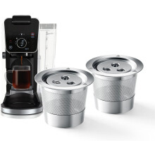 Capsules K-Cup réutilisables pour cafetières Ninja (lot de 2) en acier inoxydable
