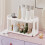 2-Tier White Desk Organizer Shelf 1